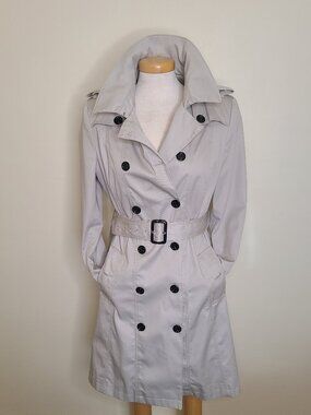 Attitude by Jay Manuel Classic Trench Coat - Size 12